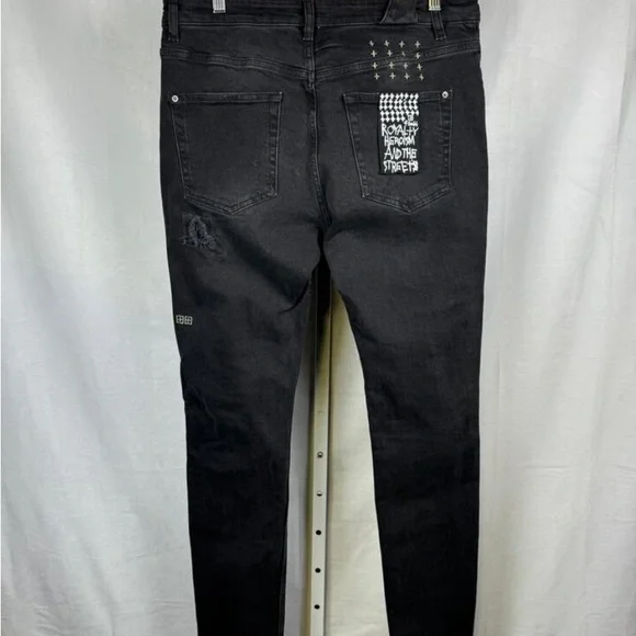 KSUBI Chitch Boneyard black Denim slim Jeans Men's size 33x33 with